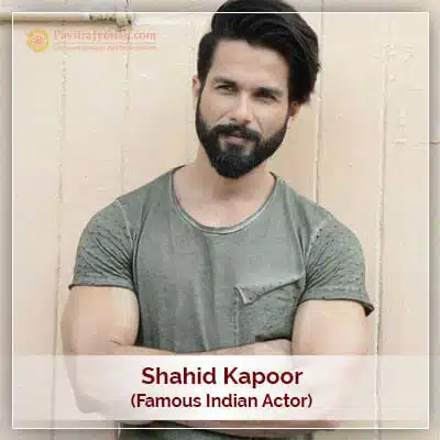 About Shahid Kapoor Horoscope