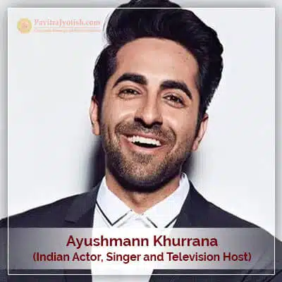 About Ayushmann Khurrana Horoscope